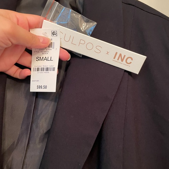 Cropped Rhinestone Blazer - Picture 9 of 9